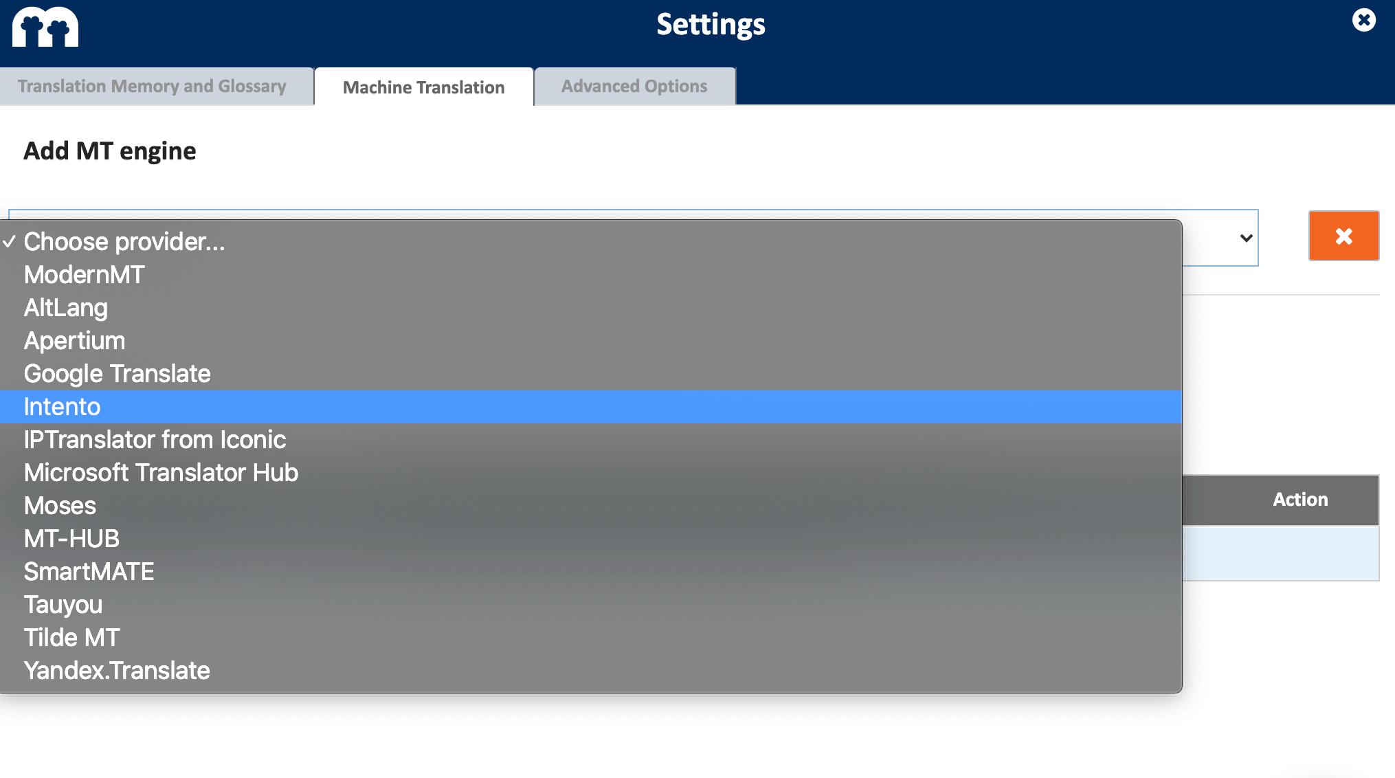 2 - select Intento from the dropdown menu.png