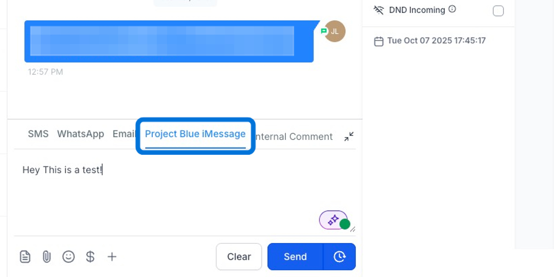 Send an SMS Message in Cerum Solutions - Step 1.png