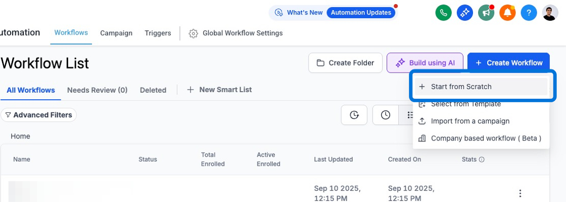 Create a New Workflow to Send an iMessage - Step 2.png