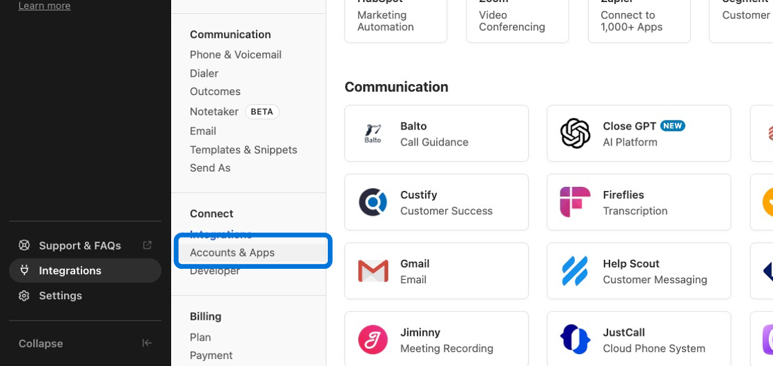 Authorize Project Blue in Close - Step 2.png