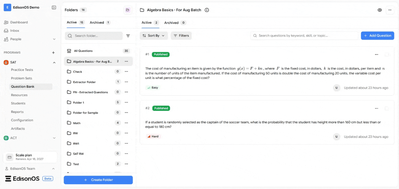 question bank q report.gif