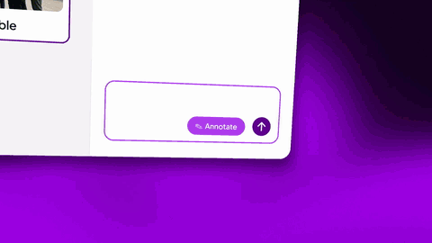 AI editor demonstrating a requested change to course content