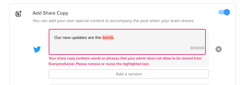 suggested