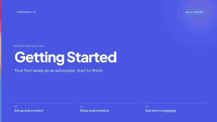 Screen recording: Get Started with EveryoneSocial