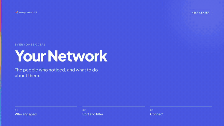Screen recording: Building Your Network